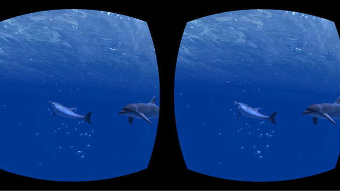 【Gear VRゲーム】海の生き物に会いに行こう。水中遊泳型ゲーム『Ocean Rift』