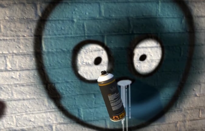 ワルになった気分が味わえる！？スプレー缶で壁に落書きしまくる「Kingspray Graffiti Simulator VR」 - MoguLive