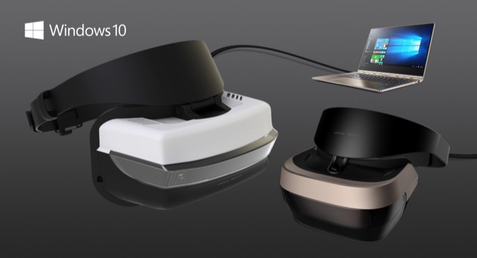マイクロソフト　VRヘッドセット