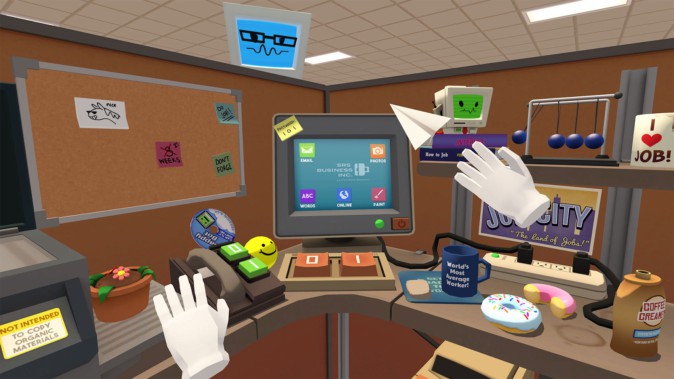 人気VRゲーム『Job Simulator』が売上300万ドルを突破