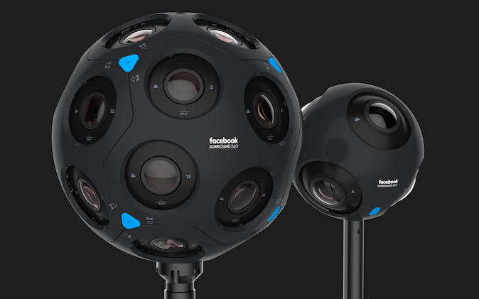 フェイスブック、動ける実写VRコンテンツ撮影用の次世代360度カメラを2017年中に提供へ