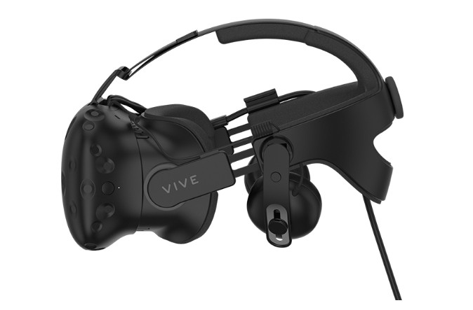 送料無料/即納  DXオーディオストラップ + Vive HTC HMD VR 中古美品 PC周辺機器