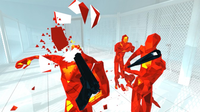 VRゲームのタイムアタックに体力が必要『SUPERHOT VR』8分21秒で全クリ