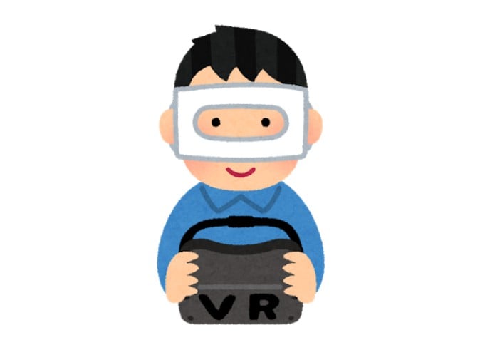 「VR体験用マスク」のフリー素材イラスト いらすとやが公開