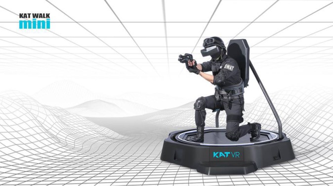 VR歩行用デバイス「KAT Walk Mini」クラウドファンディングへ