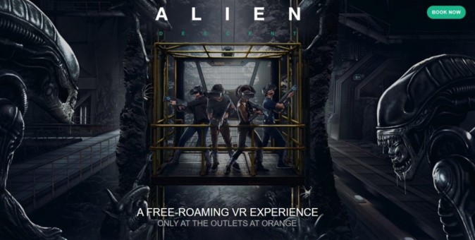 「エイリアン」の世界を歩き回る施設型VRコンテンツ登場