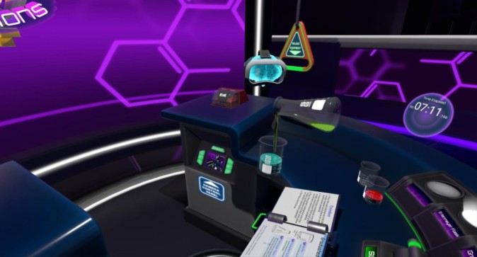 VRで科学実験を学ぶゲーム 注目のスタジオが開発