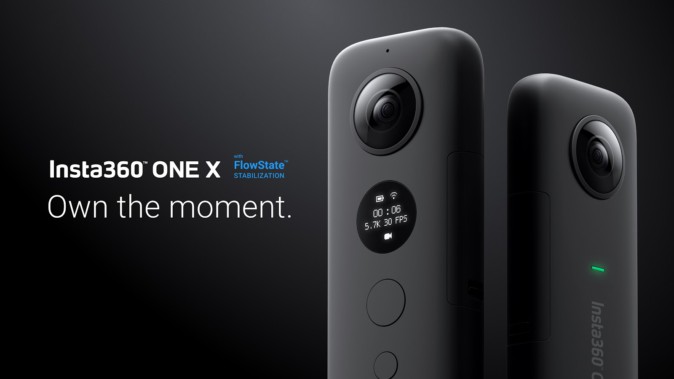 新型360度カメラ「Insta360 ONE X」登場、5.7Kで強力手ブレ補正搭載 