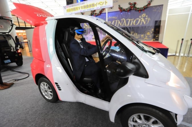 愛知・刈谷市がVR観光体験を開催、デンソーの「VR-CAR」