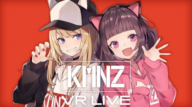 VTuberユニット「KMNZ」、初のVR音楽ライブ開催決定！