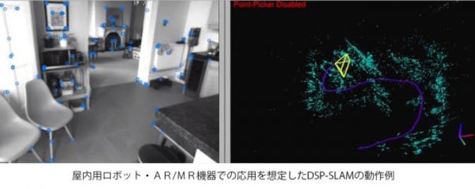 Kudan、映像データを高速処理する「DSP-SLAM」提供開始 AR/MRへの応用を想定