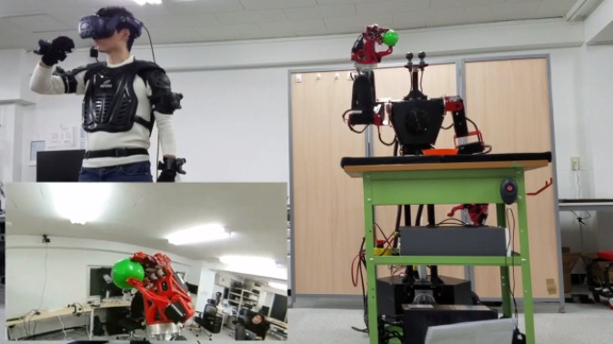 VRで宇宙作業ロボットを遠隔操作、GITAIがプロトタイプ開発
