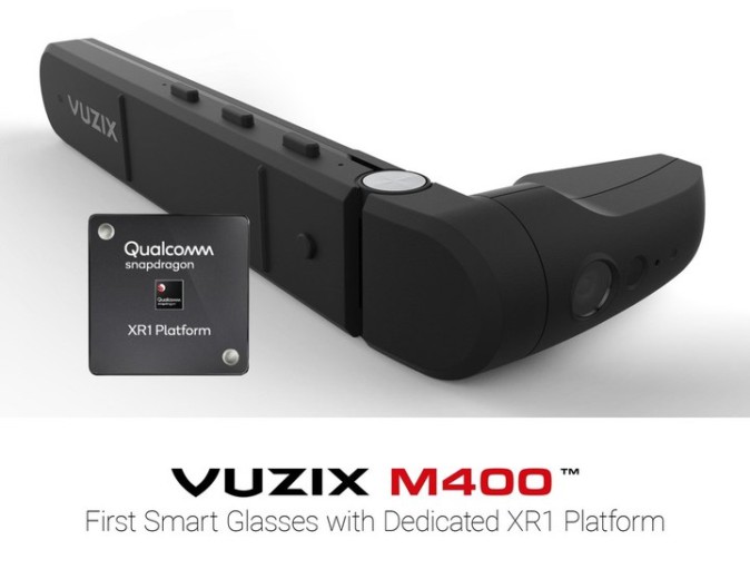 米AR企業Vuzixが産業向け新型スマートグラス「M400」発表、AR/VR専用チップ搭載