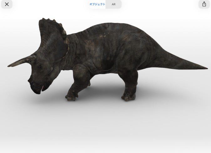 実物大サイズで恐竜を見れるARアプリ「恐竜超AR」、NHKからリリース