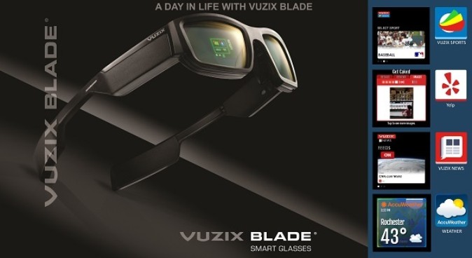 スマートグラス「Vuzix Blade」にアプリ追加、口コミサイトやニュースなど利用可能に