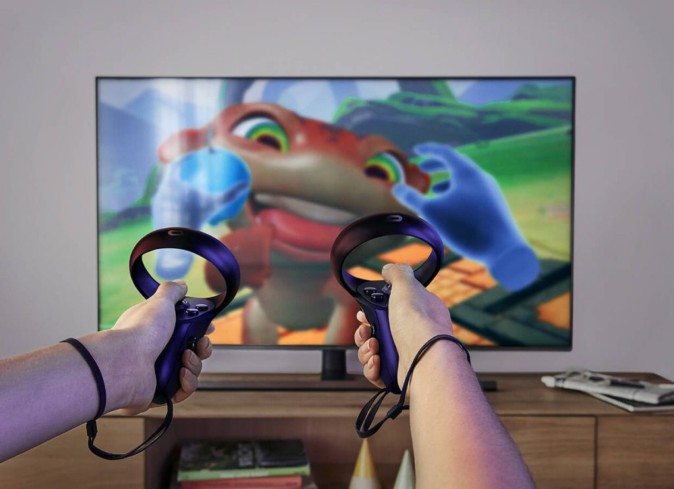 Oculus Questの映像をミラーリング テレビやモニタにVR内をキャストする方法