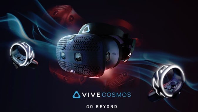 VIVE COSMOS、デザインが発表 トラッキング用のカメラは6基に