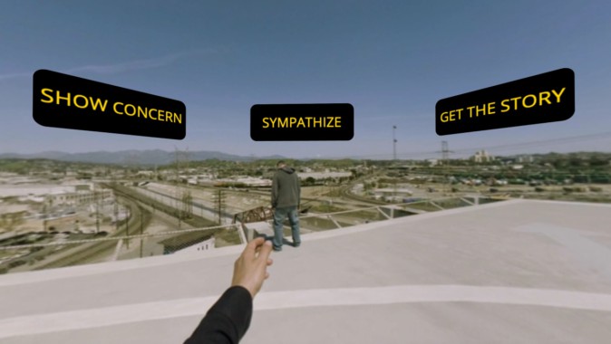 犯人の自殺を防ぐ VRで事件現場での警官の判断をトレーニング