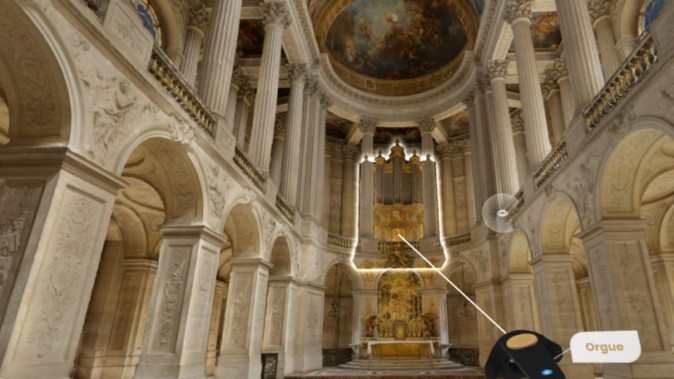 VRでヴェルサイユ宮殿を観光、Steamで無料公開中