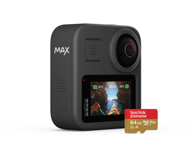 GoProの360度アクションカメラ「MAX」登場、約67