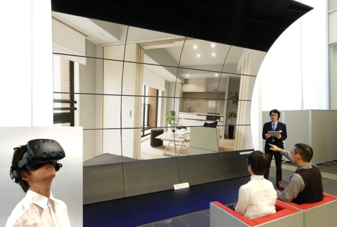 大日本印刷が“VRでモデルルーム”開発。販促とコスト削減に