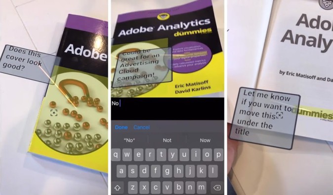 Adobeが“電子書籍と紙の本でメモを共有する”ARコンセプトツールを公開