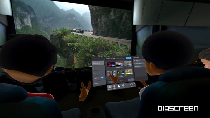 VRで友達と映画を楽しめる「Bigscreen」ビデオプレーヤーを実装