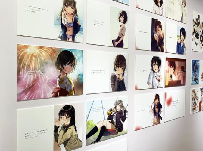 しぐれうい初個展「雨天決行」開催 大空スバルのイラストも展示 - MoguLive