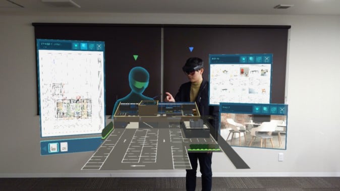 HoloLens 2対応の建設向けMRソリューション、小柳建設が開発