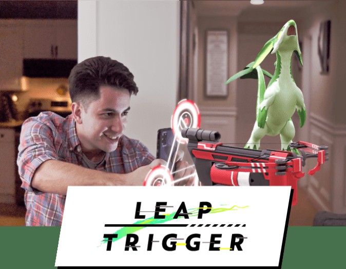 日本発のARシューティング「Leap Trigger」クラファンが実施中 “あの人物”も期待