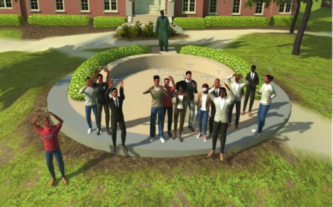 米大学が「VR授業」開講、VR上のキャンパスでリモート講義