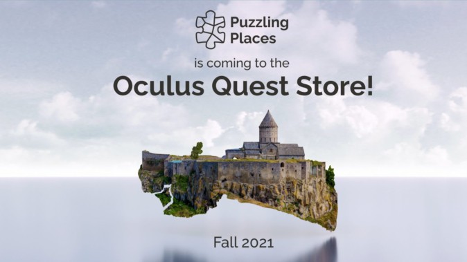 VR立体ジグソーパズル「Puzzling Places」がOculus Quest向けに公式配信 App Labから昇格