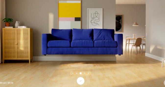 IKEA、部屋をまるごと模様替えできるアプリを発表 カギはiPhoneの「LiDAR」
