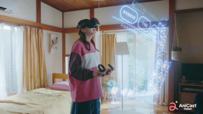 VR空間で3Dアニメが作れる「AniCast Maker」 素人でも使いこなせるのか？