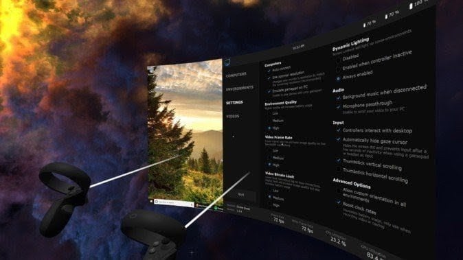 「Virtual Desktop」がOculus Quest 2の120Hzモードに正式対応