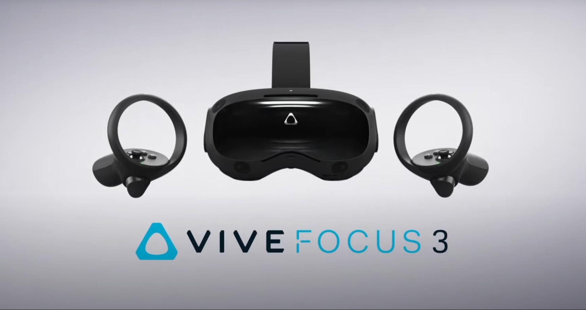 一体型VRヘッドセット「VIVE Focus 3」が発表 解像度5K、視野角120度