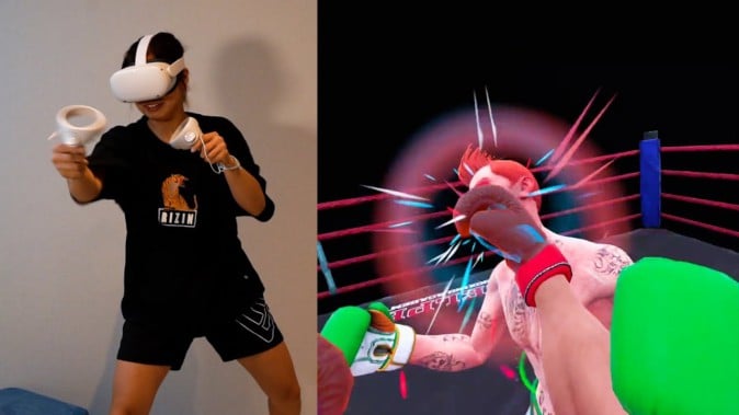 女性総合格闘家がVRのボクシングゲームに挑戦！ その結果は……？