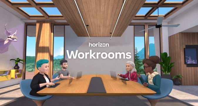 フェイスブック、VRミーティングツール「Horizon Workrooms」オープンベータを開始