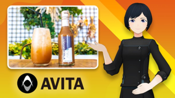 AVITAとパソナ、アバター姿でクラフトコーラを売るストアを限定オープン