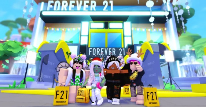 米ファッションブランド「Forever 21」が「Roblox」にバーチャルワールドをオープン！