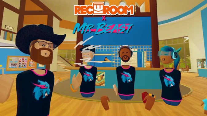 ソーシャルVR「Rec Room」が世界2位の大手YouTuberとコラボ アバター向けのコラボTシャツをリリース