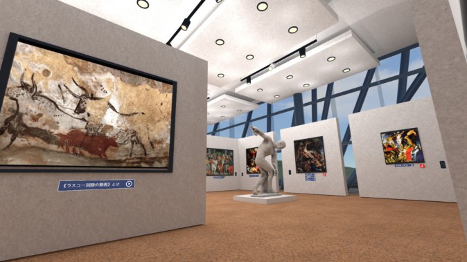 【VRChat】原寸大の西洋絵画を展示した美術館ワールドが登場 絵画150点を解説付きで鑑賞できる