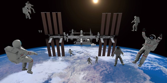国際宇宙ステーションをデジタルツイン化したメタバースが発表！ JAXAとバスキュールの共同開発
