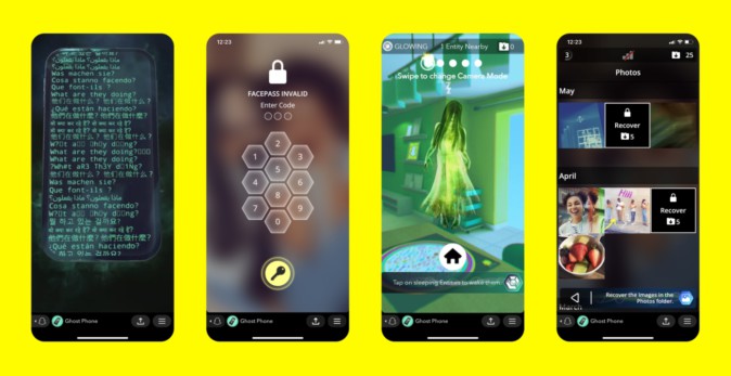 ARシフトを続けるSnap、次は「Snapchat」で遊べるARホラーゲームを提供開始
