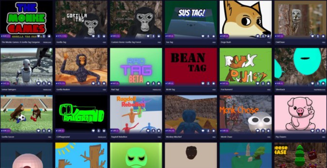 「SideQuest」が人気VRゲーム「Gorilla Tag」のクローン（偽物）の掲載を認めないと発表