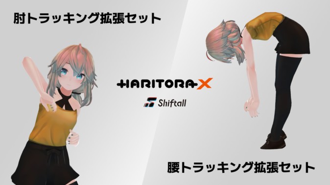 フルトラッキングデバイス「HaritoraX」「HaritoraX 1.1」両対応拡張