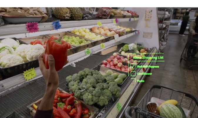スマートコンタクトレンズ「Mojo Lens」がAlexa連携をテスト 視界に買い物リスト表示
