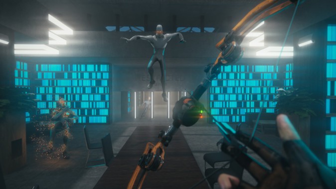 時間を停止させながら弓を撃つ 新作VRゲーム「Presentiment of Death」発表