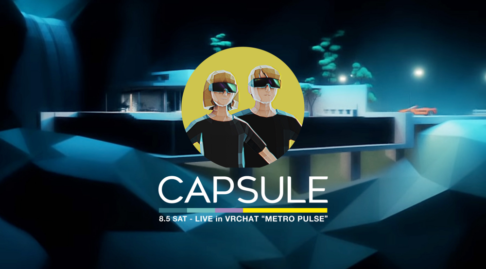 中田ヤスタカの音楽ユニット「CAPSULE」が初のVRChat音楽ライブ