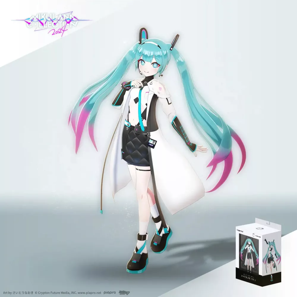 デジタルフィギュア「HoloModels」に初音ミクの新フィギュアが登場！ さいとうなおきが衣装デザイン - MoguLive